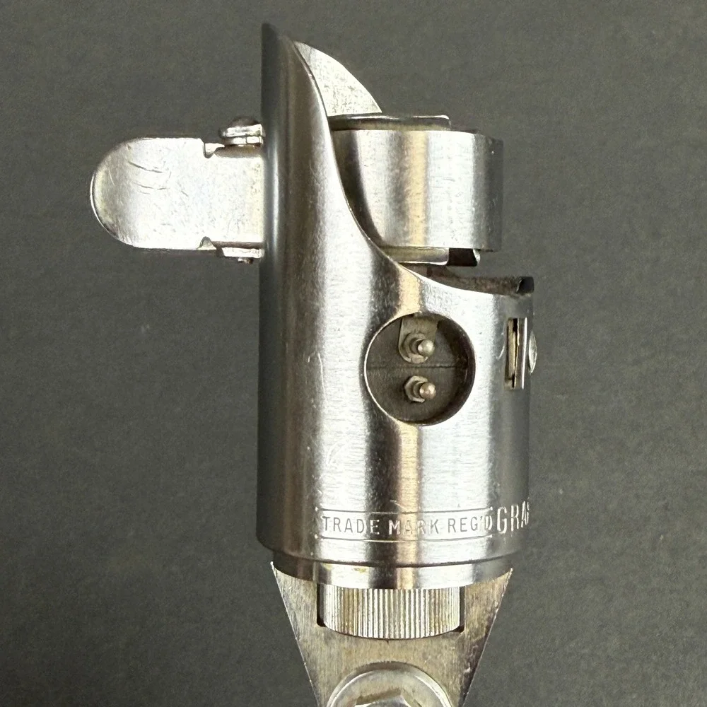 Graflex Flash Synchronizer Vintage Camera Handle Clamp Silver